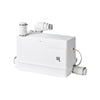 VEVOR Utility Sink Pump 800W 12000L/h Flow 32.8 ft/10 m Head Macerator Pump, Waste Water Disposal Macerating Machine with 3 Inlets, for Basement, Kitchen, Sink, Shower, Bathtub, Laundry Gray Water