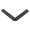 VEVOR Transition Edge Kit, 11-Piece, Durable Straight Garage Floor Edging, PP Material, Easy Installation, Edge Protection for Wet Area Restaurant Pool, Only Compatible with VEVOR Drainage Mats, Black