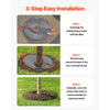 VEVOR Tree Watering Rings, 4 Packs 10 Gallons Self-Watering Tree Bags, Slow Release Tree Irrigation Bags up to 30 Days, Heavy Duty Automatic Drip System for for Planting Gardening Trees and Shrub