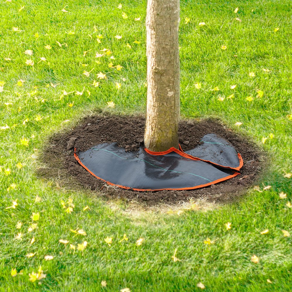 VEVOR Tree Watering Rings, 4 Packs 10 Gallons Self-Watering Tree Bags, Slow Release Tree Irrigation Bags up to 30 Days, Heavy Duty Automatic Drip System for for Planting Gardening Trees and Shrub