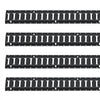 VEVOR E Track Tie-Down Rail Kit, 30PCS 5FT E-Tracks Set Includes 4 Steel Rails & 2 Single Slot & 8 O Rings & 8 Tie-Offs with D-Ring & 8 End Caps, Securing Accessories for Cargo, Motorcycles, and Bikes
