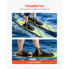 VEVOR 59" Water Skis, Adult Water Ski with X-7 Adjustable Horseshoe Bindings & Padded Rear Toe Plate, High-gloss UV Coating Waterskis  Combo for Adults Up to 300 lbs