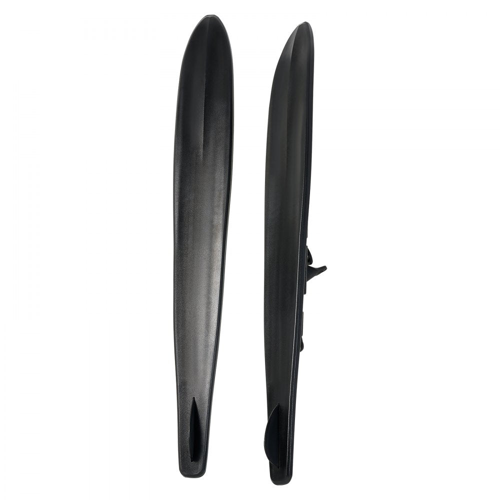 VEVOR 59" Water Skis, Adult Water Ski with X-7 Adjustable Horseshoe Bindings & Padded Rear Toe Plate, High-gloss UV Coating Waterskis  Combo for Adults Up to 300 lbs