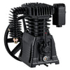 VEVOR Air Compressor Pump Head, 5HP 12.4CFM, Twin-Cylinder Oil Lubricated Air Compressor Piston Pump Head, Single Stage Cast Iron Replacement Head with Max 145PSI Pressure for Woodworking Auto Repair
