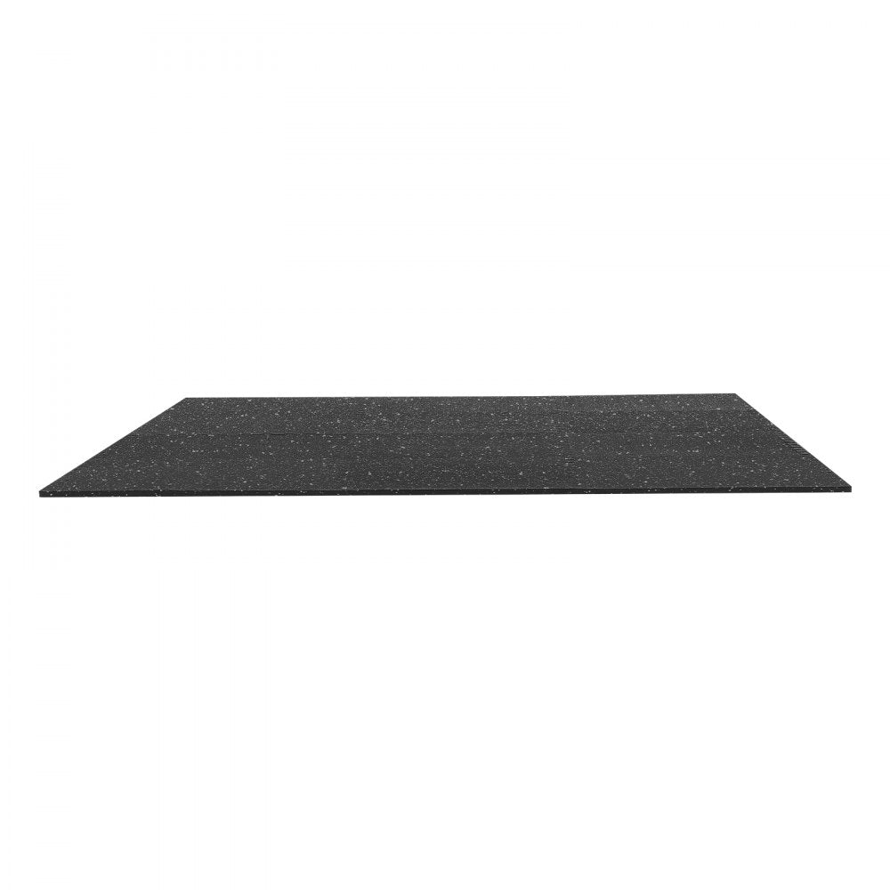 VEVOR Puzzle Exercise Mat, 12 PCS Fitness Equipment Mats, 24 x 24 x 0.56 in, High-Density EVA Foam Mats Set, Interlocking Rubber Soft Tiles, Protective Floor Padding with Gray Dots for Home Gym Office