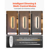 VEVOR Outdoor Wall Lights, 2 Pack, 23.6 Inch Long Strip Modern Exterior Wall Sconce Light Fixtures, 2700K-6000K, IP65 Waterproof Anti-Rust, Dimmable Outside Wall Mount Lighting, for House Porch Garage