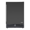 VEVOR Beverage Refrigerator, 24 Inch Under Counter Drink Fridge, Black, Hold 180 Cans, 5.0 Cu. Ft, Built-in / Freestand Cooler, Powerful Quiet Cooling System, 3 Shelves, Home Kitchen & Bar