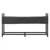 VEVOR Firewood Rack with Waterproof Cover 8ft 1/2 Cord Outdoor Wood Storage, for Fireplace Patio Deck, 2400 lbs Load Capacity Heavy Duty Fire Log Holder Stacker Stand, Metal Wood Pile Organizer, Black