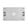 VEVOR Outdoor Electrical Box, 4.5 x 2.8 x 2 in, Weatherproof Outlet Junction Box, Suitable 1/2-Inch or 3/4-Inch Electrical Conduit, 18.3 Cu.In Large Capacity Plug Receptacle Protector, 4PCS, Gray