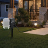 VEVOR Outdoor Power Stake, 100 FT Extension Cord, Outdoor Power Strip Weatherproof with Cover and Overload Protection, 6 Outlets, 13A/1625W, Waterproof Multi-Outlet Yard Stake for Christmas Lights