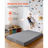 VEVOR Crash Pad, 6 x 4 ft Crash Pad for Kids Sensory with Soft Thick Foam and Washable Cover, Giant Pillow Mat Large Sensory Room Equipment for Children and Adults Jumping, Play, Climbing & Gymnastics