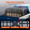 VEVOR Cargo Net, 120 in x 105 in, Heavy Duty Truck Cargo Net for Truck Bed, 4 Adjustable Straps with Carabiners & S-Hooks, Wear-resistant & Weather-proof, Suitable for Pickup, Truck, Jeep, SUV, Boat