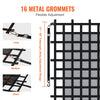 VEVOR Cargo Net, 96 in x 81 in, Heavy Duty Truck Cargo Net for Truck Bed, 4 Adjustable Straps with Carabiners & S-Hooks, Wear-resistant & Weather-proof, Suitable for Pickup, Truck, Jeep, SUV, Boat