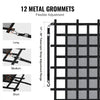 VEVOR Cargo Net, 72 in x 57 in, Heavy Duty Truck Cargo Net for Truck Bed, 4 Adjustable Straps with Carabiners & S-Hooks, Wear-resistant & Weather-proof, Suitable for Pickup, Truck, Jeep, SUV, Boat