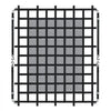 VEVOR Cargo Net, 72 in x 57 in, Heavy Duty Truck Cargo Net for Truck Bed, 4 Adjustable Straps with Carabiners & S-Hooks, Wear-resistant & Weather-proof, Suitable for Pickup, Truck, Jeep, SUV, Boat