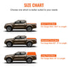 VEVOR Cargo Net, 120 in x 105 in, Heavy Duty Truck Cargo Net for Truck Bed, 4 Adjustable Straps with Carabiners and Rubber Coated Hooks, Durable, Suitable for Pickup, Jeep, Truck, SUV, Boat (Black)