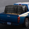 VEVOR Cargo Net, 120 in x 105 in, Heavy Duty Truck Cargo Net for Truck Bed, 4 Adjustable Straps with Carabiners and Rubber Coated Hooks, Durable, Suitable for Pickup, Jeep, Truck, SUV, Boat (Black)
