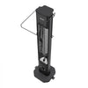 VEVOR Infrared Heater 1500W Electric Space Heater 8 Heat Settings Black, with Remote Control for Outdoor Use, 8H Timer, Overheat Protection, Cold-Rolled Steel, for Patios, Backyards, and Balconies