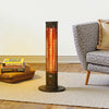 VEVOR Infrared Heater, 1500W Electric Space Heater with Remote Control, 2 Speeds & Easy Operate, Indoor/Outdoor for Patio Bedroom,Studio,Porch,Dining Room,Studio
