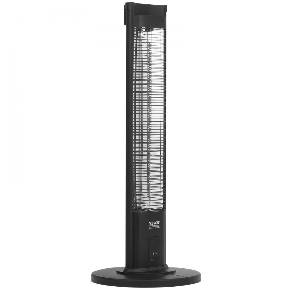 VEVOR Infrared Heater, 1500W Electric Space Heater with Remote Control, 2 Speeds & Easy Operate, Indoor/Outdoor for Patio Bedroom,Studio,Porch,Dining Room,Studio