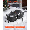 VEVOR Outdoor Electrical Box Waterproof, 9.4 x 4.3 x 2.8 in, IP54 Weatherproof Extension Cord Cover, Large Outlet Connection Box Plug Protector with 6 Cable Entry, for Power Strip, Holiday Light Decor
