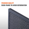 VEVOR Active Carbon Filters, 3 Pack, 15.7'' x 15.7'' Air Filter Replacement, High-efficient Stage 2 Filters Compatible w/ BlueDri & VEVOR Scrubber, Air Purifiers, Water Damage Restoration Equipment