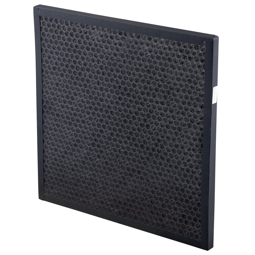 VEVOR Active Carbon Filters, 3 Pack, 15.7'' x 15.7'' Air Filter Replacement, High-efficient Stage 2 Filters Compatible w/ BlueDri & VEVOR Scrubber, Air Purifiers, Water Damage Restoration Equipment