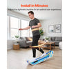 VEVOR Balance Board, Wobble Board Trainer for Adults, Premium Wooden Curved Balance Training Equipment, Compact & Lightweight for Core Workouts, Standing Desk Exercise, Home Gym, Yoga & More, Blue