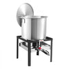 VEVOR 60 Qt Seafood Boiling Kit with Strainer, Outdoor Seafood Boil Pot and Basket, Cooking Set for Crab Crawfish Lobster Boiling, Aluminum Stockpot with 100,000 BTUs Propane Burner and Steamer Rack