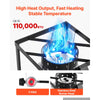 VEVOR 100 Qt Seafood Boiling Kit with Strainer, Aluminum Crawfish Boiler, Outdoor Backyard Cooking for Crab, Shrimp, Lobster, Soup, Deep Fryer Steamer Set with Stand and 110,000 BTU Propane Burner