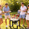 VEVOR 18 Qt Fish and Wing Fryer Aluminum Propane Boiler Kit Double Basket, Outdoor Cooker for Fish, Fries, Chicken Wings, Shellfish, and Crab, Seafood Cooking Pot with Stand, Handle, 54,000 BTU Burner