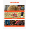 VEVOR 6PCS Manure Fork Replacement Head, 18 Angled Tines Horse Manure Fork Head, Durable Plastic Pitchfork Heads, Horse Mulch Rake for Picking up Stable Stall Muck Grass Hay Cleaning Farm Work