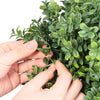 VEVOR Artificial Topiary Boxwood Double Ball, 2 Set 36 inch Faux Boxwood Plant Balls, Fake Silk Tree Look Real, Easy Assembly for Decor Front Porch Outdoor Patio Garden Balcony Backyard Indoor