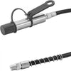 VEVOR Grease Gun Coupler, 10000 PSI High Pressure, 3-Jaw Locking, Quick Release Grease Gun Tip with Hose/Zerk Fittings Cleaner/Leak-Proof Cap, Compatible with All Grease Guns 1/8" NPT Grease Fittings