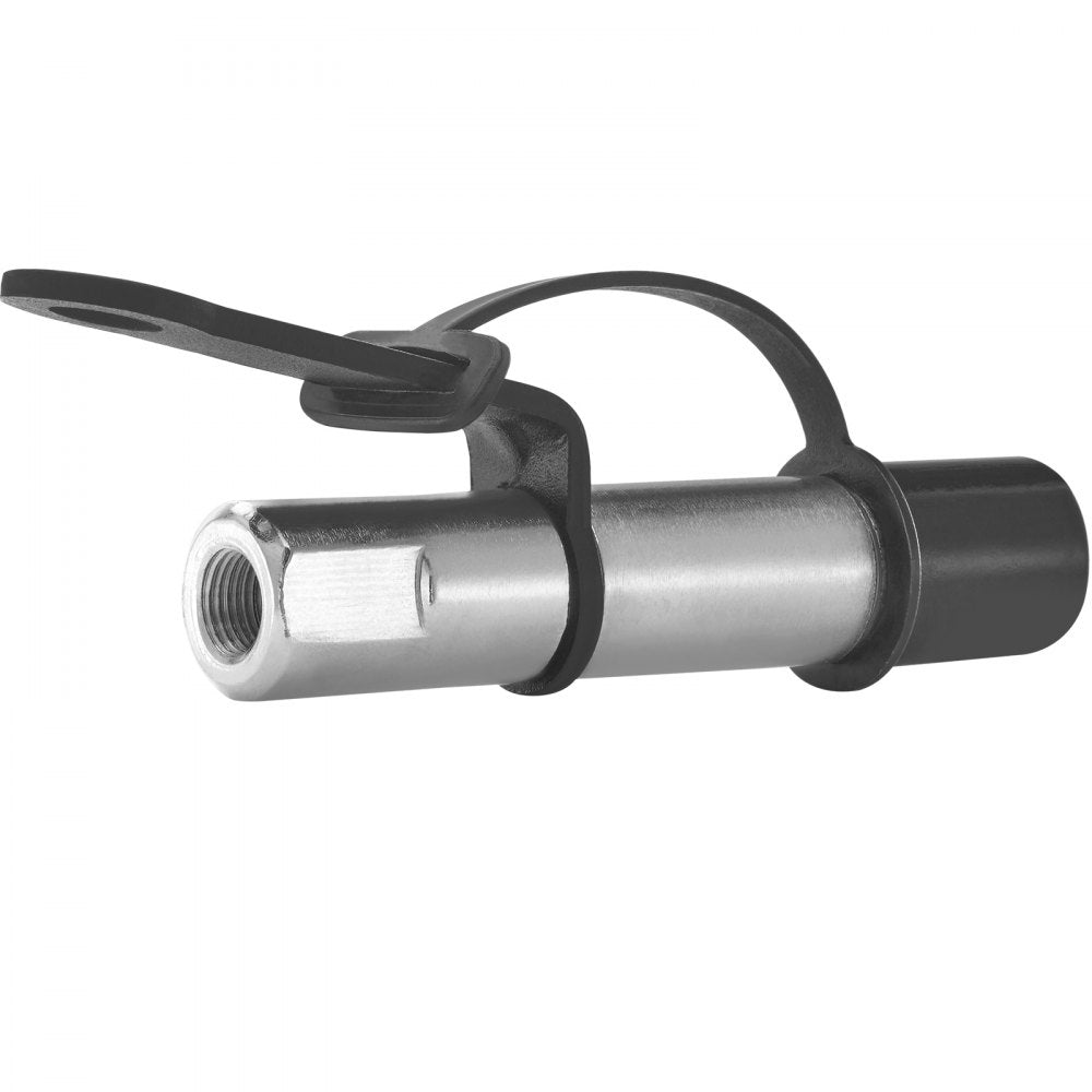 VEVOR Grease Gun Coupler 2 PCS, 10000 PSI High Pressure, 3-Jaw Locking, Quick Release Grease Gun Tip with Hose/Zerk Fittings Cleaner/Leak-Proof Cap, Compatible with All Grease Guns 1/8" NPT Fittings