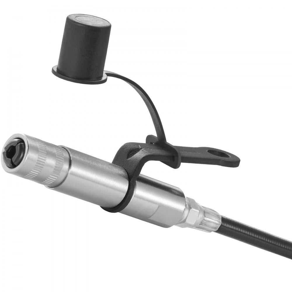 VEVOR Grease Gun Coupler 2 PCS, 10000 PSI High Pressure, 3-Jaw Locking, Quick Release Grease Gun Tip with Hose/Zerk Fittings Cleaner/Leak-Proof Cap, Compatible with All Grease Guns 1/8" NPT Fittings