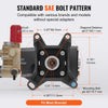 VEVOR Pressure Washer Pump, 1" Shaft Horizontal Triplex Plunger, 4000 PSI, 4.0GPM, Replacement Power Washer Pumps Kit with 5 Nozzles, Compatible with Simpson MorFlex 40224, 40225, 40226, Santoprene