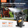 VEVOR Pressure Washer Pump, 3/4" Shaft Horizontal, 3500 PSI, 2.5GPM, Replacement Power Washer Pumps Kit with 5 Nozzles, Hardware and Siphon Tube, Compatible with Simpson, Honda, Troy-Bilt, Generac