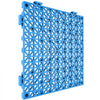 VEVOR Interlocking Tile 50PCS Blue, Drainage Tiles 12" x 12" Splicing, Soft PVC Interlocking Drainage Floor Tiles, Non-Slip Drainage Holes for Restroom, Bathroom, Kitchen, Pool, Wet Areas