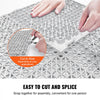 VEVOR Interlocking Tile 50PCS Gray, Drainage Tiles 12" x 12" Splicing, Soft PVC Interlocking Drainage Floor Tiles, Non-Slip Drainage Holes for Restroom, Bathroom, Kitchen, Pool, Wet Areas