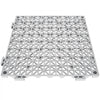 VEVOR Interlocking Tile 50PCS Gray, Drainage Tiles 12" x 12" Splicing, Soft PVC Interlocking Drainage Floor Tiles, Non-Slip Drainage Holes for Restroom, Bathroom, Kitchen, Pool, Wet Areas