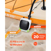 VEVOR Paddle Board Pump, 20PSI High Pressure, Rechargeable Battery-Powered, Dual Stage Electric SUP Air Pump with Auto-Off and Deflation Function, Ideal for Inflatable Paddle Board, Tent and Mattress