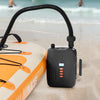 VEVOR 20PSI Paddle Board Pump, Rechargeable Battery-Powered, Dual Stage Inflation & Deflation SUP Air Pump with Auto-Off Function and 12V DC Car Connector, Ideal for Inflatable Boats, Tent & Mattress
