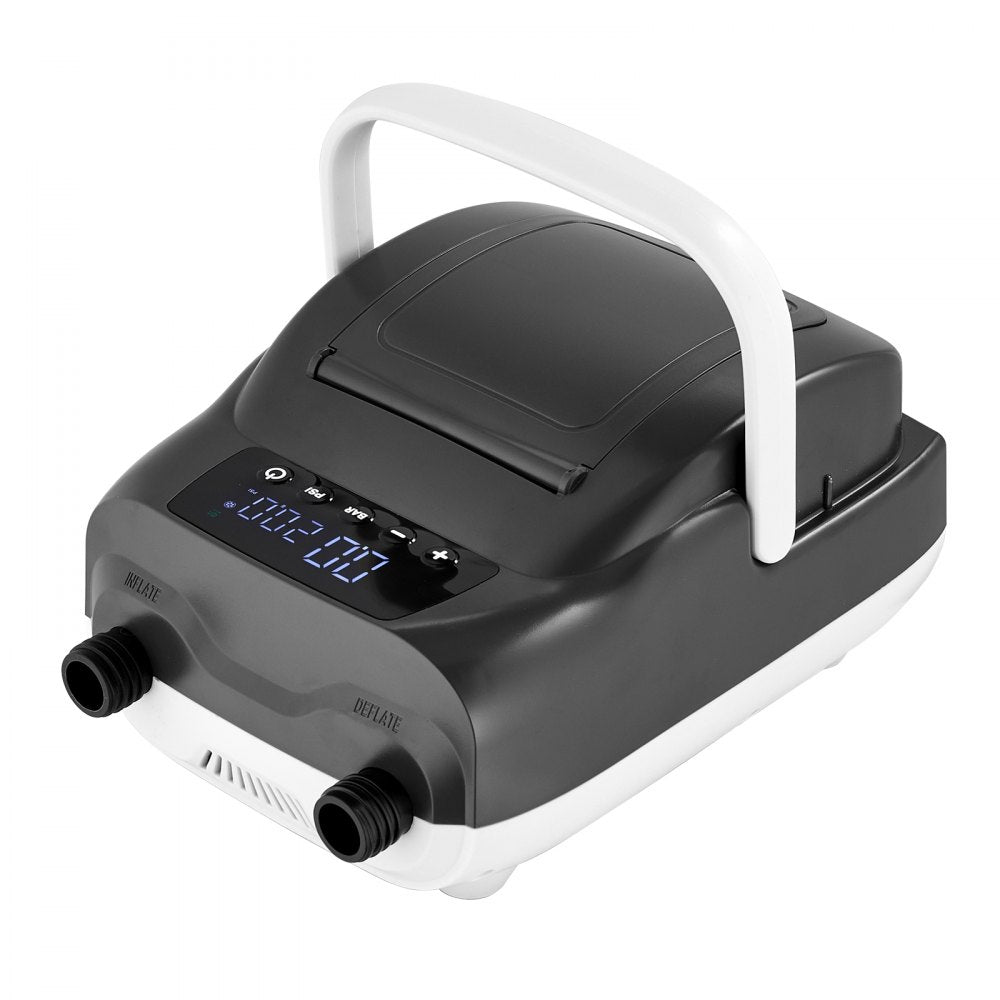 VEVOR Paddle Board Pump, 20PSI High Pressure, Dual Stage Inflation & Deflation SUP Air Pump with Auto-Off Function and 12V DC Car Connector, Ideal for Inflatable Paddle Board, Tent and Mattress