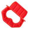VEVOR 20-Pack 1/8 Inch Deck Board Spacers, Bright Red Gap Jig Rings for Easily Spotting, Easy Pull, ABS Decking Jig Spacing Tool for Composite, PVC, Hardwood, Pressure-Treated Planks, Terrace, Garden
