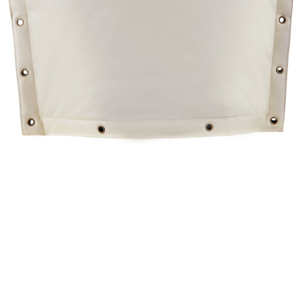 VEVOR Fiber Cotton Well Head Pump Cover, 24''W x 24''H, Pipe Insulation Cover Sprinkler Cover for Outside Backflow Valve Cover, 600D PVC Oxford Polyester Surface Aluminum Film Thermal Insulation Layer
