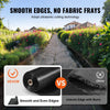 VEVOR Weed Barrier Landscape Fabric, 3*300FT Heavy Duty Garden Weed Fabric, Woven PP Weed Control Fabric, Driveway Fabric, Geotextile Fabric for Landscaping, Ground Cover, Weed Blocker Weed Mat, Black