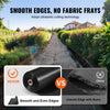 VEVOR 4FTx250FT Premium Heavy Duty Weed Barrier Landscape Fabric, 5OZ Woven Geotextile Fabric Under Gravel, High Permeability for Weed Blocker Weed Mat, Driveway Fabric, Weed Control Garden Cloth