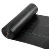 VEVOR Weed Barrier Fabric Heavy Duty, 6x250FT 5oz Landscape Fabric, Woven Weed Blocker Fabrics, Garden Fabrics Weeds Barrier, Weeds Control Ground Cover, Geotextile Webbing, Gardening Mat, Black