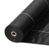 VEVOR Weed Barrier Landscape Fabric, 6*300FT Heavy Duty Garden Weed Fabric, Woven PP Weed Control Fabric, Driveway Fabric, Geotextile Fabric for Landscaping, Ground Cover, Weed Blocker Weed Mat, Black